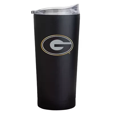 NCAA Georgia Bulldogs Foil 20oz. Powder Coat Tumbler