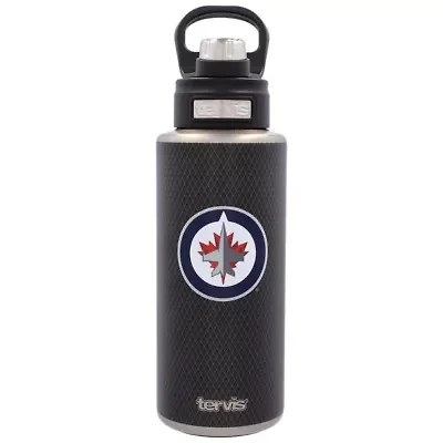 NHL Winnipeg Jets 32oz. Puck Stainless Wide Mouth Water Bottle