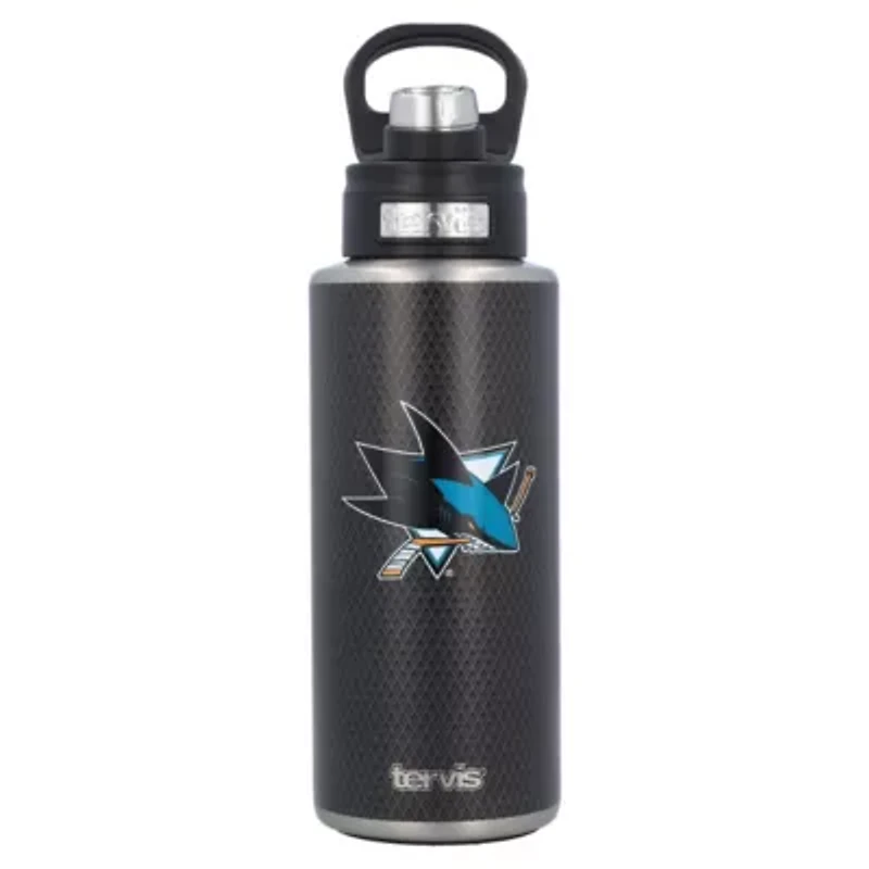 NHL San Jose Sharks 32oz. Puck Stainless Wide Mouth Water Bottle