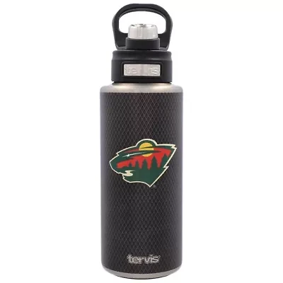 NHL Minnesota Wild 32oz. Puck Stainless Wide Mouth Water Bottle