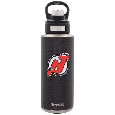 NHL New Jersey Devils 32oz. Puck Stainless Wide Mouth Water Bottle