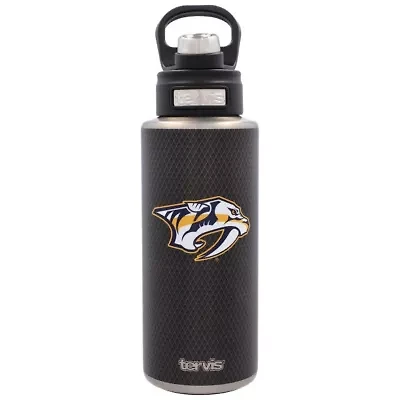 NHL Nashville Predators 32oz. Puck Stainless Wide Mouth Water Bottle
