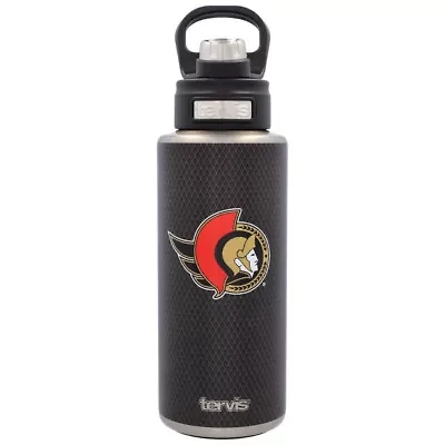 NHL Ottawa Senators 32oz. Puck Stainless Wide Mouth Water Bottle