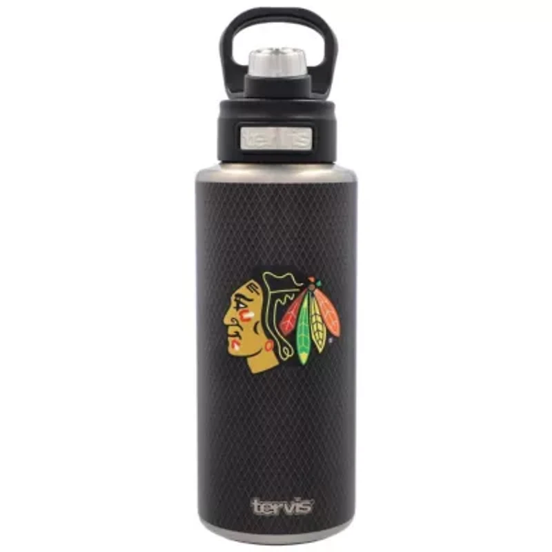 NHL Chicago Blackhawks 32oz. Puck Stainless Wide Mouth Water Bottle