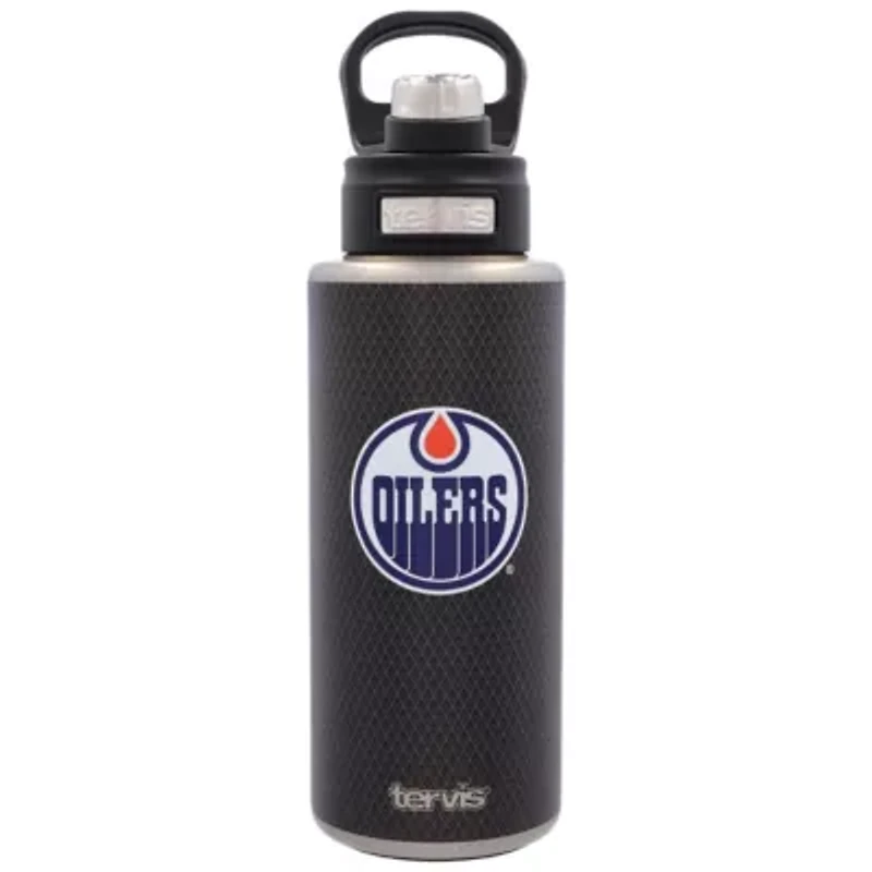 NHL Edmonton Oilers 32oz. Puck Stainless Wide Mouth Water Bottle