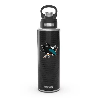NHL San Jose Sharks 40oz. Puck Wide Mouth Water Bottle