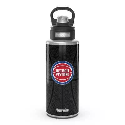 NBA Detroit Pistons 32oz. Stainless Wide Mouth Water Bottle