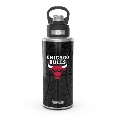 NBA Chicago Bulls 32oz. Stainless Wide Mouth Water Bottle