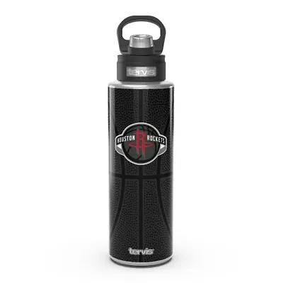 NBA Houston Rockets 40oz. Leather Wide Mouth Water Bottle