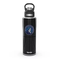 NBA Minnesota Timberwolves 40oz. Leather Wide Mouth Water Bottle