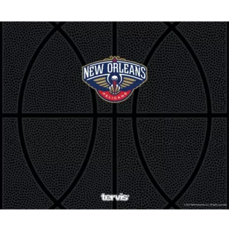 NBA New Orleans Pelicans 40oz. Leather Wide Mouth Water Bottle
