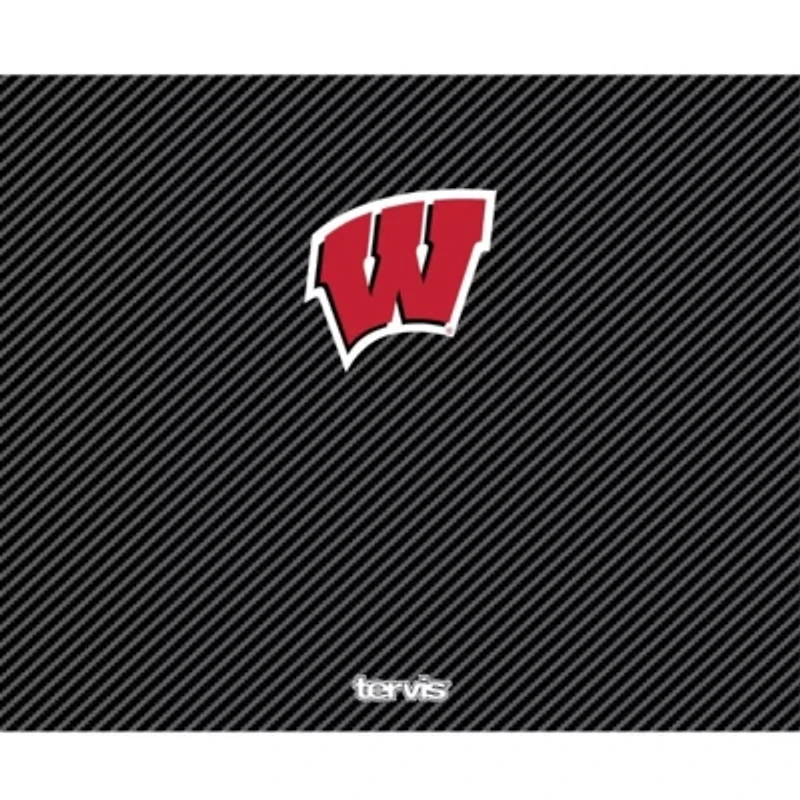 NCAA Wisconsin Badgers 40oz. Carbon Fiber Wide Mouth Water Bottle