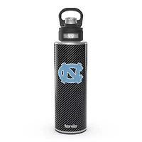 NCAA North Carolina Tar Heels 40oz. Carbon Fiber Wide Mouth Water Bottle