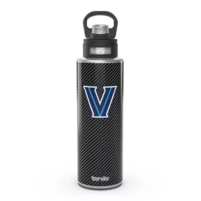 NCAA Villanova Wildcats 40oz. Carbon Fiber Wide Mouth Water Bottle