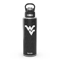 NCAA West Virginia Mountaineers 40oz. Carbon Fiber Wide Mouth Water Bottle