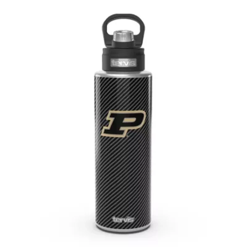 NCAA Purdue Boilermakers 40oz. Carbon Fiber Wide Mouth Water Bottle