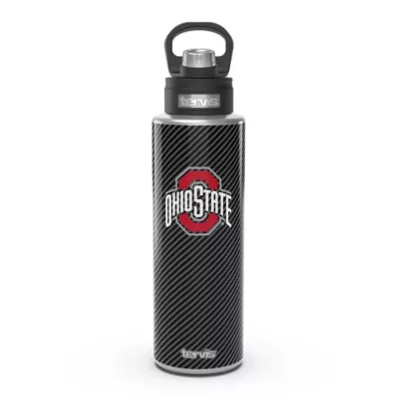 NCAA Ohio State Buckeyes 40oz. Carbon Fiber Wide Mouth Water Bottle