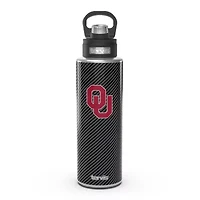 NCAA Oklahoma Sooners 40oz. Carbon Fiber Wide Mouth Water Bottle