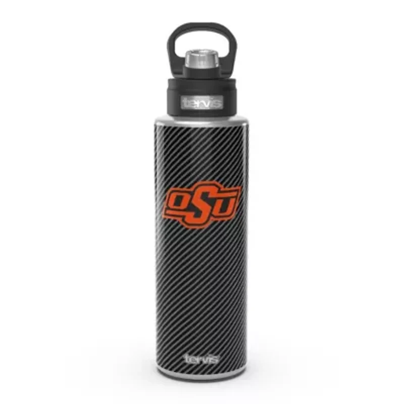 NCAA Oklahoma State Cowboys 40oz. Carbon Fiber Wide Mouth Water Bottle