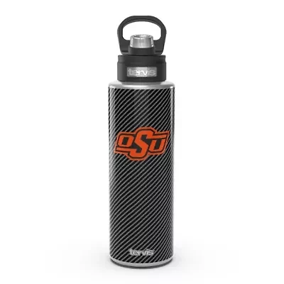NCAA Oklahoma State Cowboys 40oz. Carbon Fiber Wide Mouth Water Bottle