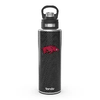 NCAA Arkansas Razorbacks 40oz. Carbon Fiber Wide Mouth Water Bottle