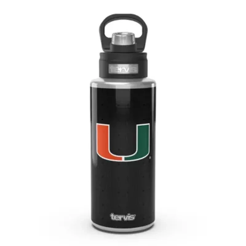 Miami (FL) Hurricanes NCAA Miami Hurricanes 32oz. Weave Wide Mouth Water Bottle