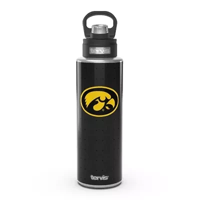 NCAA Iowa Hawkeyes 40oz. Weave Wide Mouth Water Bottle