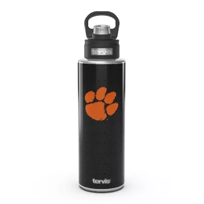 NCAA Clemson Tigers 40oz. Weave Wide Mouth Water Bottle
