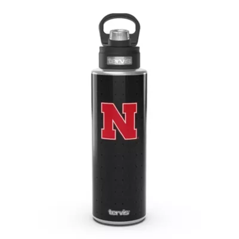 NCAA Nebraska Huskers 40oz. Weave Wide Mouth Water Bottle