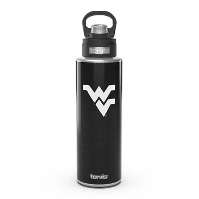 NCAA West Virginia Mountaineers 40oz. Weave Wide Mouth Water Bottle
