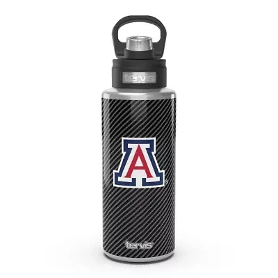 NCAA Arizona Wildcats 32oz. Carbon Fiber Wide Mouth Water Bottle