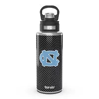 NCAA North Carolina Tar Heels 32oz. Carbon Fiber Wide Mouth Water Bottle