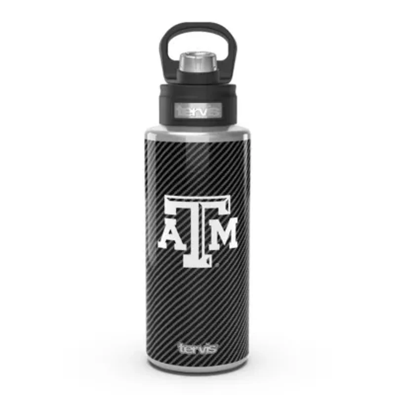 NCAA Texas A&M Aggies 32oz. Carbon Fiber Wide Mouth Water Bottle