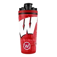 NCAA Wisconsin Badgers 26oz. 4D Stainless Shaker Bottle