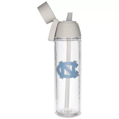 NCAA North Carolina Tar Heels 24oz. Emblem Venture Lite Water Bottle