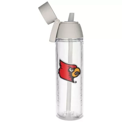 NCAA Louisville Cardinals 24oz. Emblem Venture Lite Water Bottle
