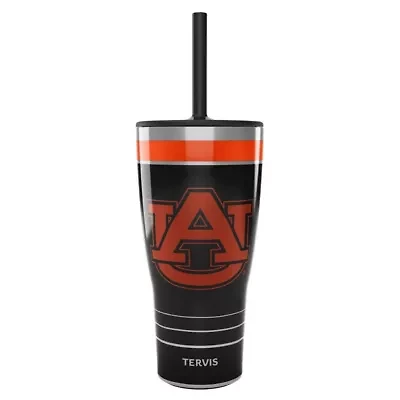 NCAA Auburn Tigers 30oz. Night Game Tumbler with Straw