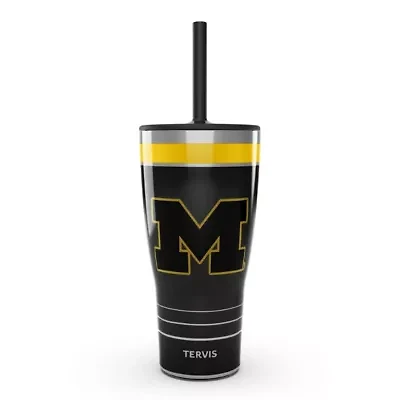 NCAA Michigan Wolverines 30oz. Night Game Tumbler with Straw