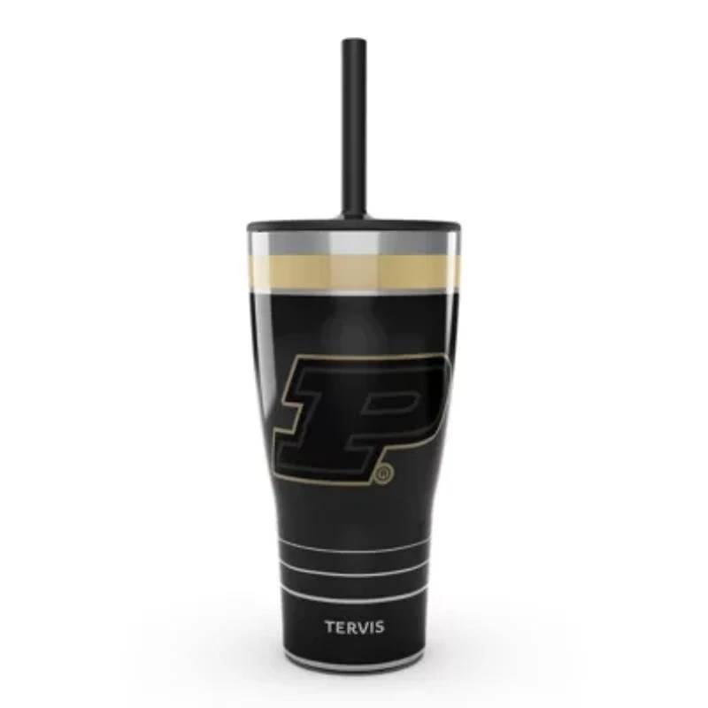 NCAA Purdue Boilermakers 30oz. Night Game Tumbler with Straw