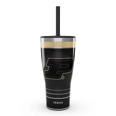 NCAA Purdue Boilermakers 30oz. Night Game Tumbler with Straw