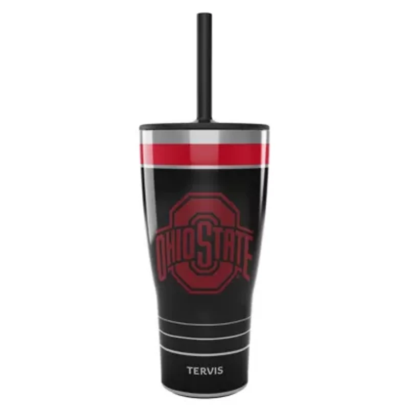 NCAA Ohio State Buckeyes 30oz. Night Game Tumbler with Straw