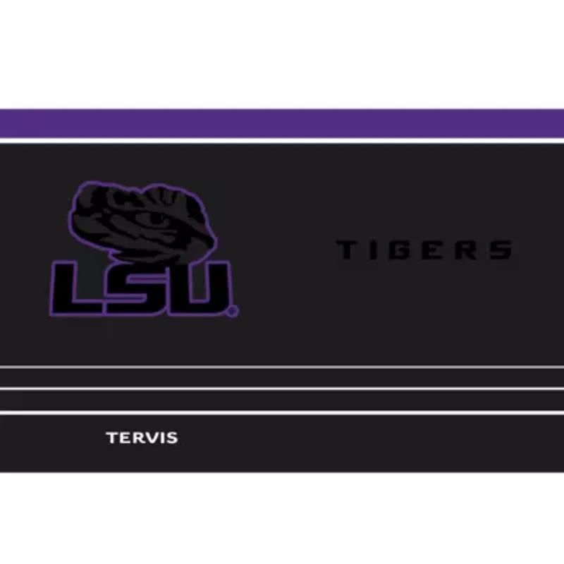 NCAA LSU Tigers 30oz. Night Game Tumbler with Straw