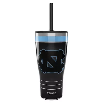 NCAA North Carolina Tar Heels 30oz. Night Game Tumbler with Straw