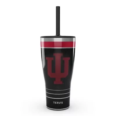 NCAA Indiana Hoosiers 30oz. Night Game Tumbler with Straw