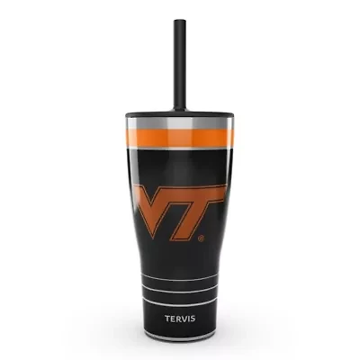 NCAA Virginia Tech Hokies 30oz. Night Game Tumbler with Straw