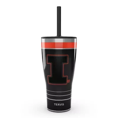 NCAA Illinois Fighting Illini 30oz. Night Game Tumbler with Straw