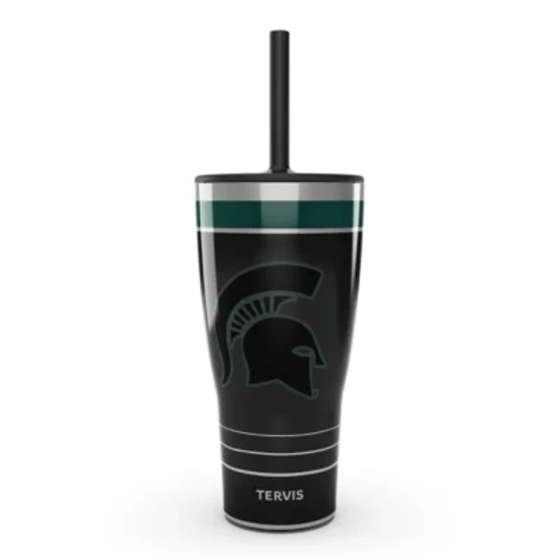 NCAA Michigan State Spartans 30oz. Night Game Tumbler with Straw