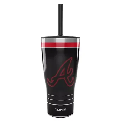 MLB Atlanta Braves 30oz. Night Game Tumbler with Straw