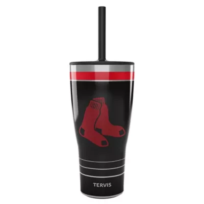 Boston Red Sox MLB Boston Sox 30oz. Night Game Tumbler with Straw
