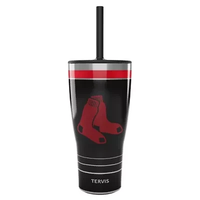 Boston Red Sox MLB Boston Sox 30oz. Night Game Tumbler with Straw